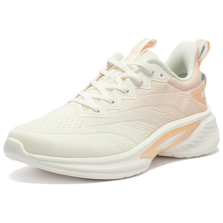361° Cushioning Abrasion Resistant Cushioning, Wear Resistant Low top Running Shoes Women’s White Pink