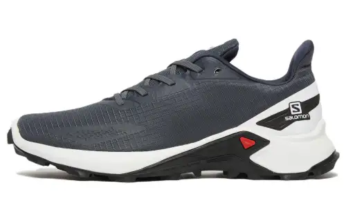 SALOMON ALPHACROSS Comfortable Fabric Abrasion Resistant Low top Casual Running Shoes Women's Black