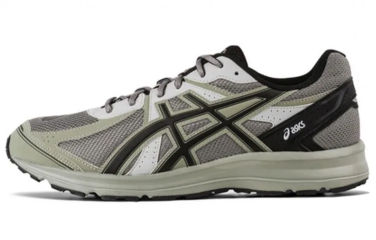 ASICS JOG 100S Low top Casual Physical Fitness Test & Exam Running Shoes Unisex Gray Green