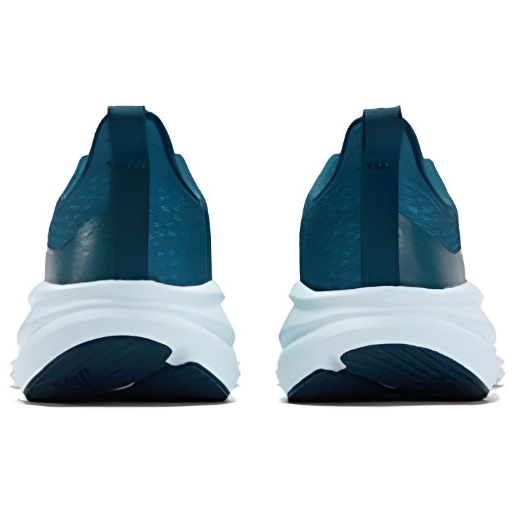 361° Cushioning Slip Resistant Abrasion Resistant Low top Casual Training Sprint Running Shoes Men’s White Blue