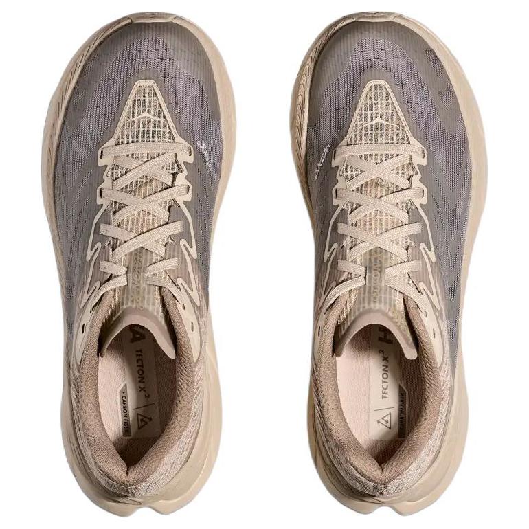 HOKA ONE ONE Tecton X 2 Stealth/Tech Oatmeal