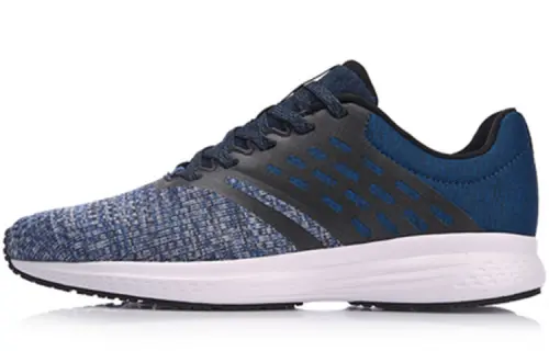 Li Ning Speed Star Cushioning Breathable Low top Running Shoes Unisex Dark Blue