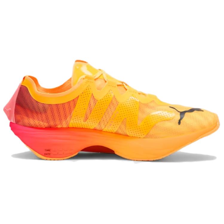 PUMA Fast FWD Nitro Elite Slip Resistant And Breathable Low top Casual Running Shoes Men’s Yellow