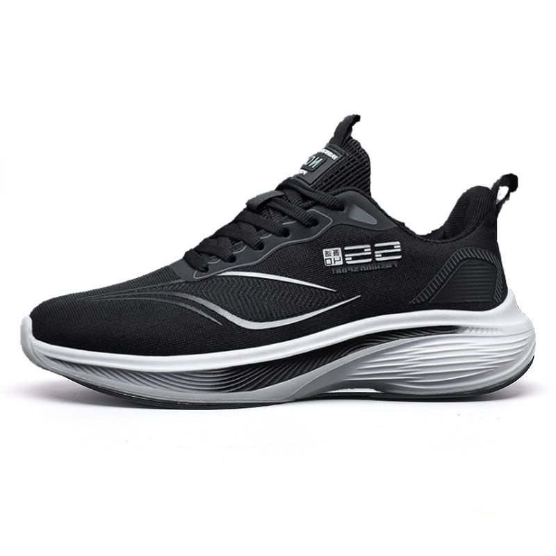 Meiretu Mesh Cushioning Slip Resistant Breathable Low top Running Shoes Men’s