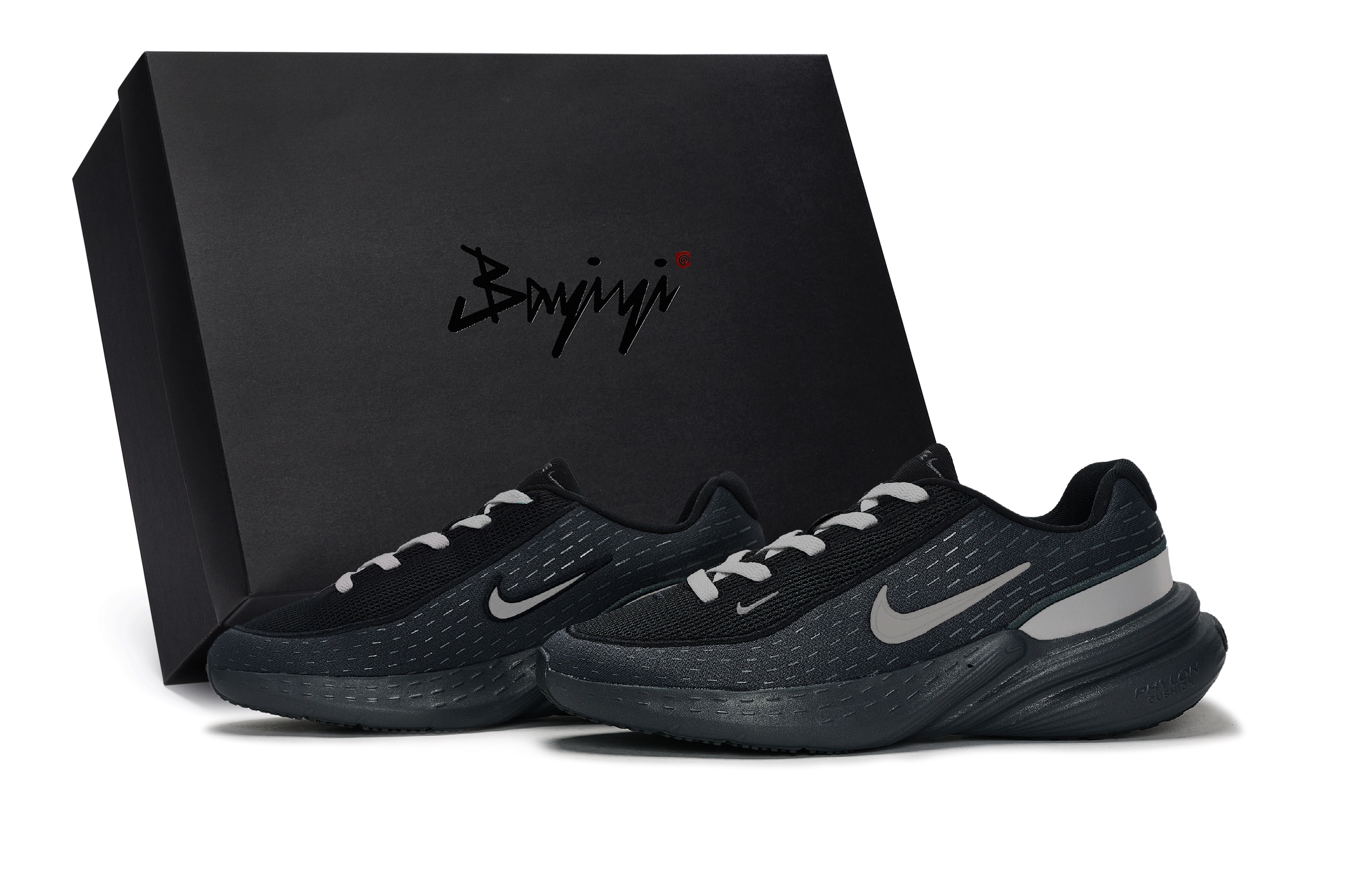 Nike Uplift SC Slip Resistant Abrasion Resistant Low top Running Shoes Unisex Black Gray