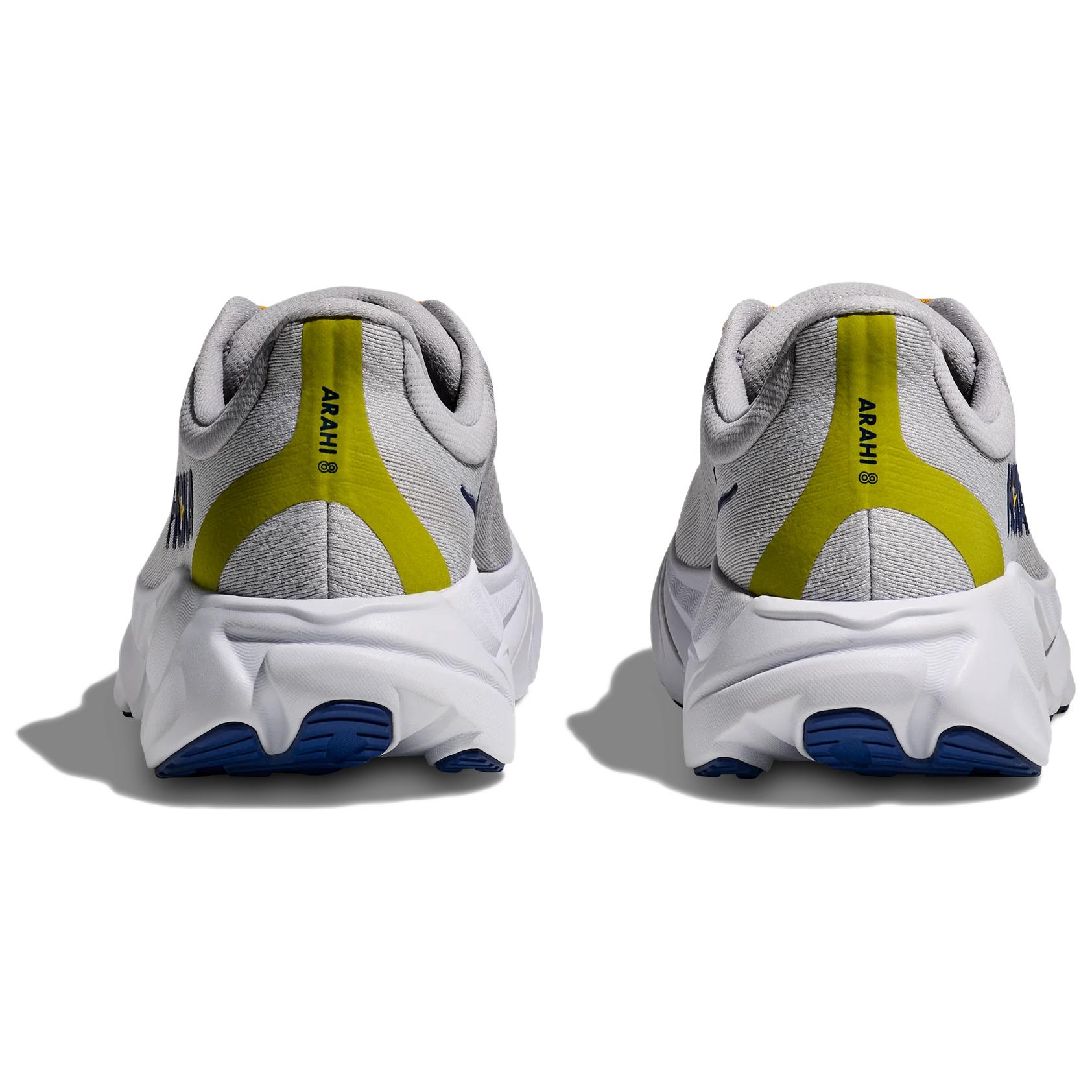 HOKA ONE ONE Arahi 8 Cushioning Slip Resistant Cushioning Slip Resistant Running Shoes Men’s Gray White