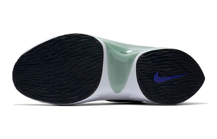 Мужские кроссовки Nike D/MS/X (белый / серый / фиолетовый / зеленый / коричневый) — Белый / серый / фиолетовый / зелёный / коричневый — фото 6