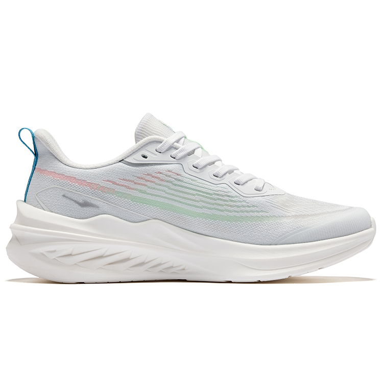 Erke Cruise 3.0 Cushioning Rebound Low top Casual Running Shoes Men’s Erke White Fluorescent Lipstick