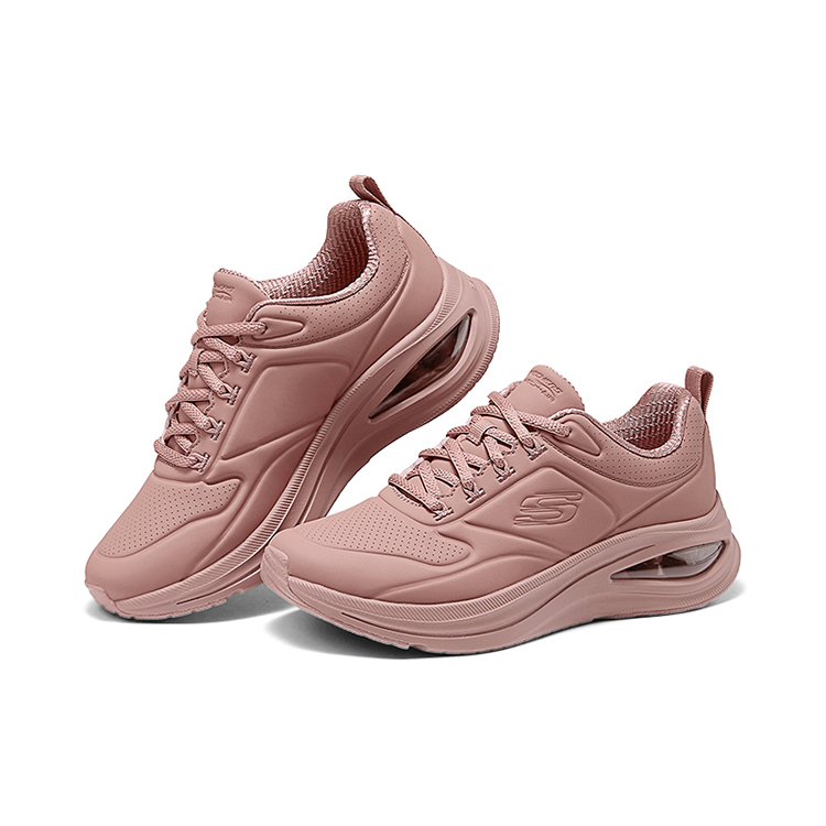 Skechers Support Lightweight Height Increasing Low top Running Shoes Women’s Reddish Umber