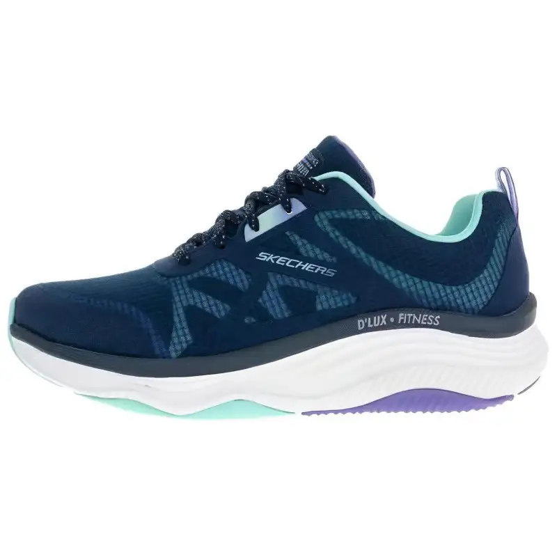 Skechers D'lux Fitness Low top Shoe Women's Blue Green