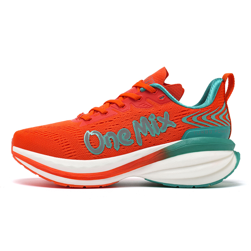 ONEMIX Agility Running Shoes Unisex Blessing Wealth Red