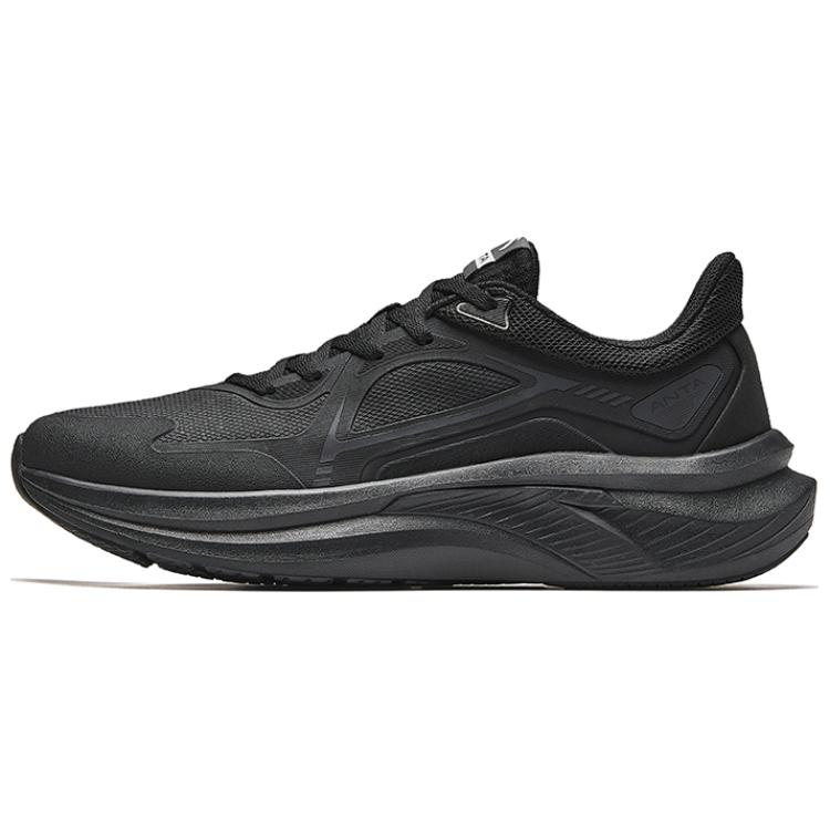 Anta Feihong Fabric Slip Resistant Abrasion Resistant Low top Running Shoes Men's Black