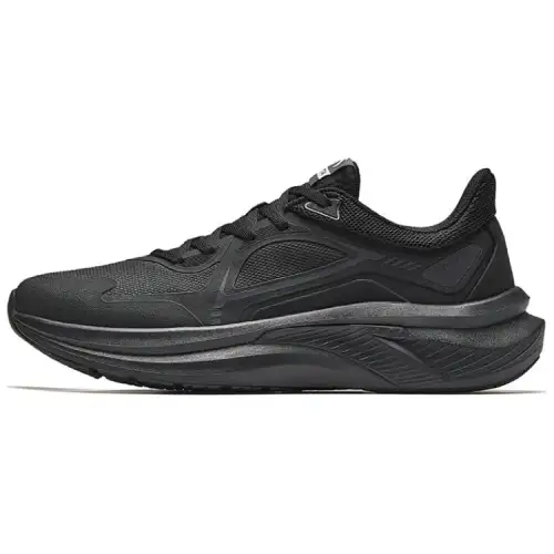 Anta Feihong Fabric Slip Resistant Abrasion Resistant Low top Running Shoes Men's Black