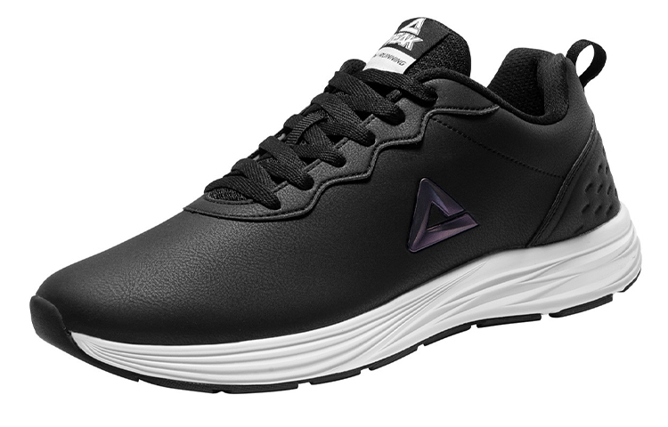 PEAK Slip Resistant Abrasion Resistant Low top Running Shoes Men’s Black