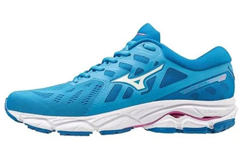 Mizuno Wave Ultima 11 Cushioning Non Slip Low Tops Blue White
