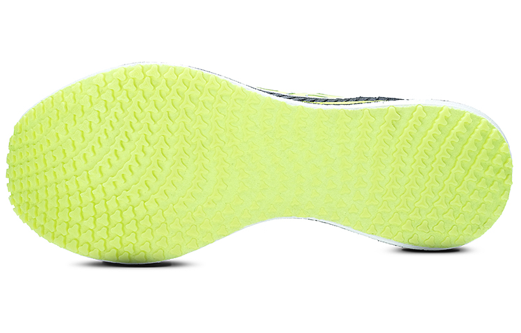 BMAI Mesh Cushioning Slip Resistant Abrasion Resistant Low top Running Shoes Women's Neon Green