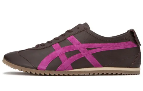 Onitsuka Tiger Comfortable Abrasion Resistant Low top Running Shoes Women's Chocolate