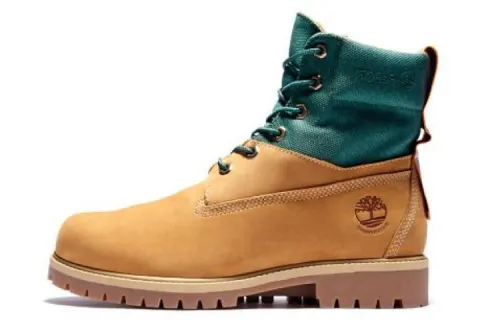 Timberland 6 Inch Premium Waterproof ReBOTL Boot 'Wheat Nubuck And Fabric'