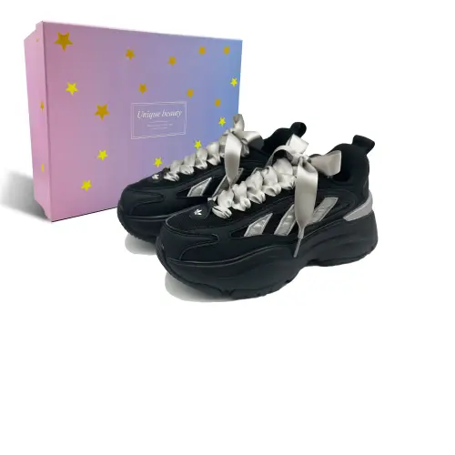 Adidas Originals OZGAIA Casual Shoes Women's Low Top Black/Silver