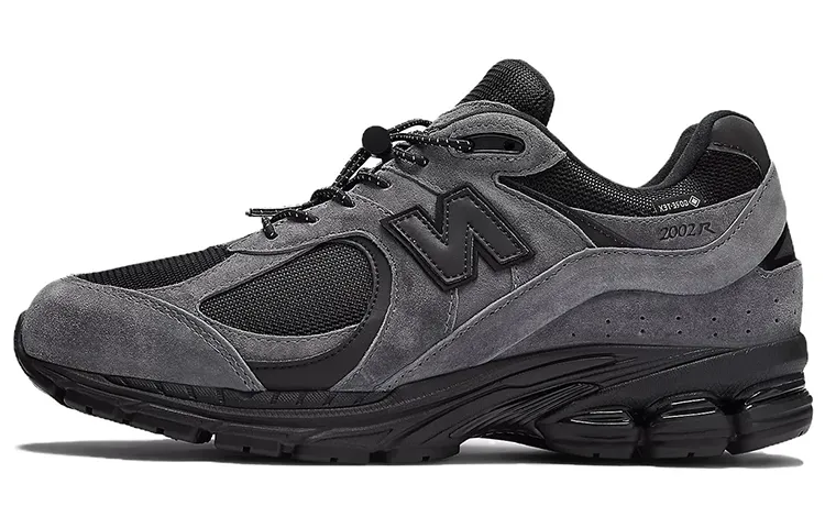 New Balance x JJJJound NB 2002R Mesh Low top Casual Running Shoes Unisex Charcoal Gray