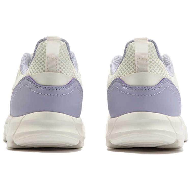 361° Breathable Lightweight Rebound Low top Sprint Running Shoes Women’s White Purple