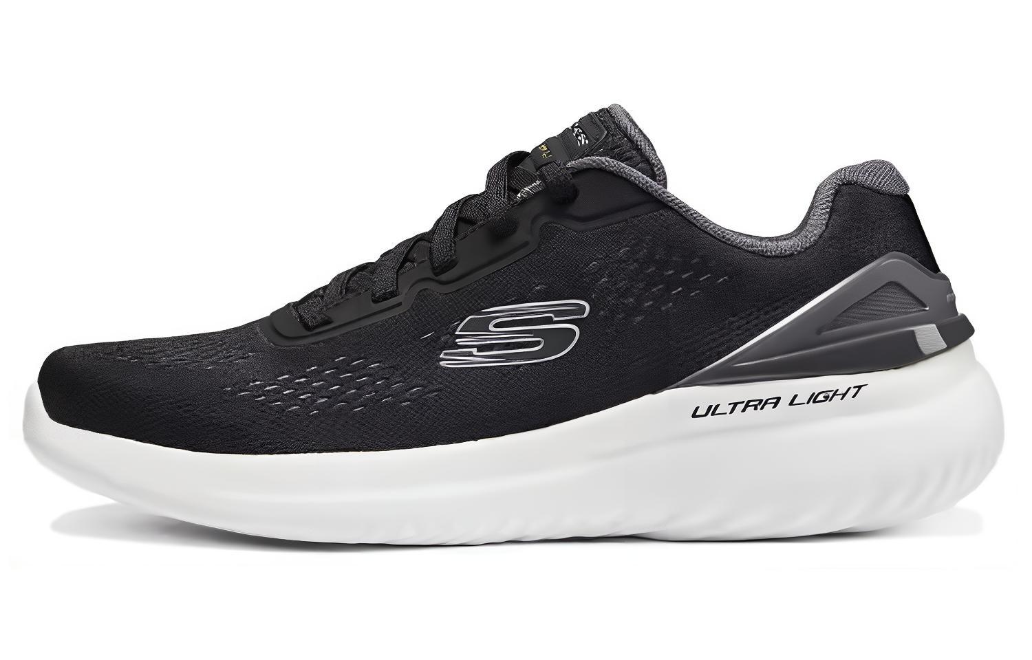 Skechers Bounder 2.0 Lace Up Running Shoes 'Black'