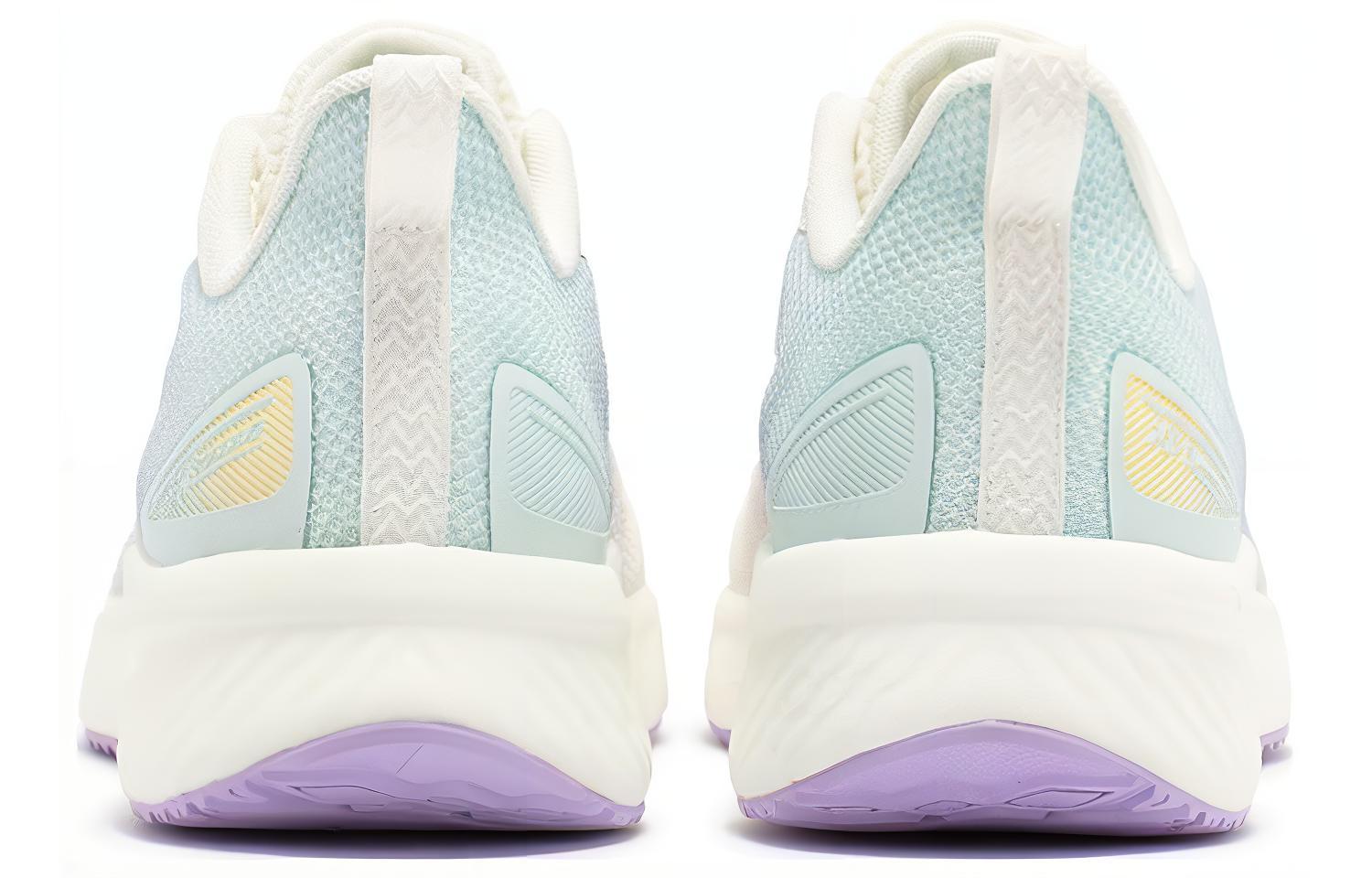 361° Slip Resistant, Abrasion Resistant, Breathable Low top Running Shoes Women’s White Cyan Purple