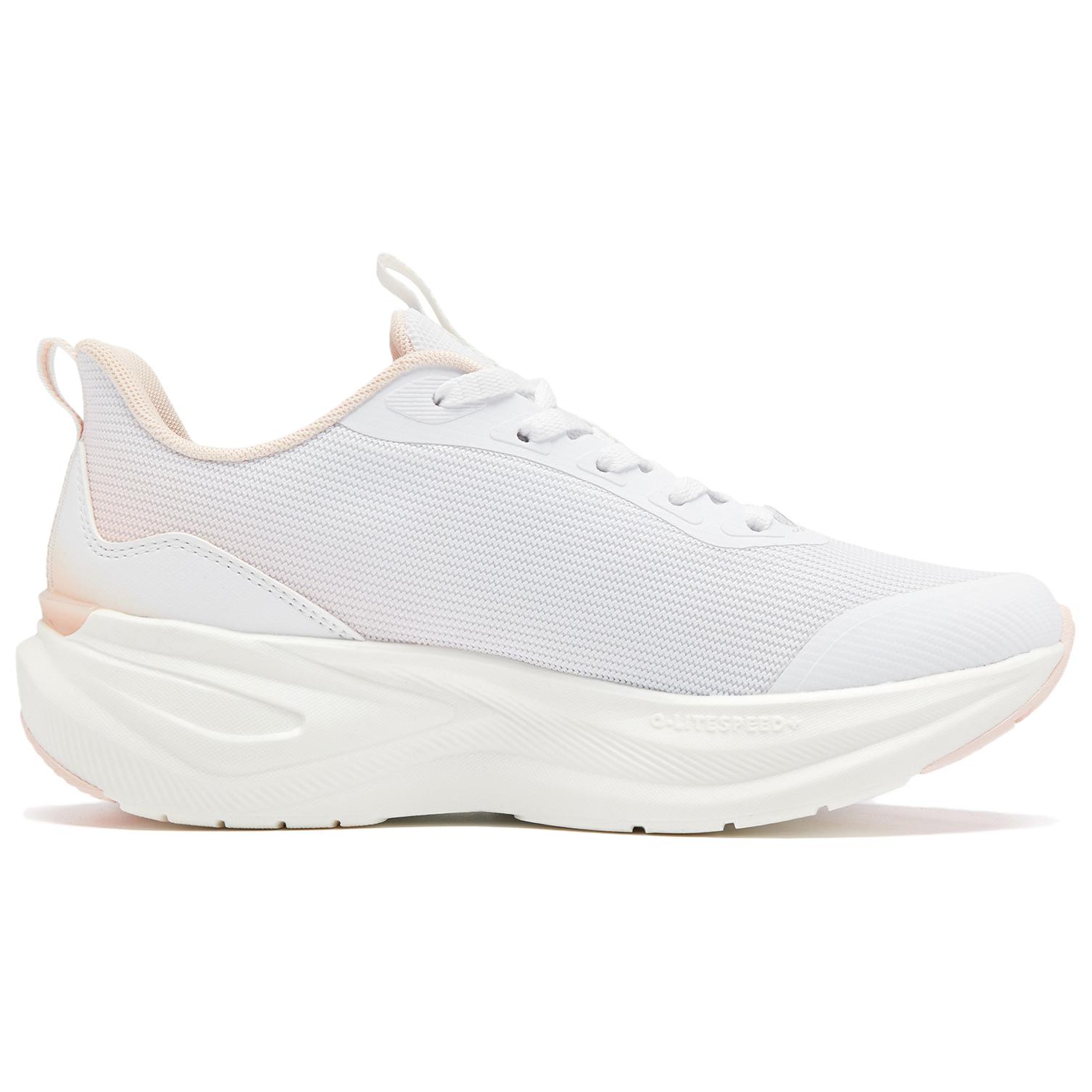 QIAODAN Cushioning Rebound Height Increasing Abrasion Resistant Breathable Low top Casual Training Sprint Running Shoes