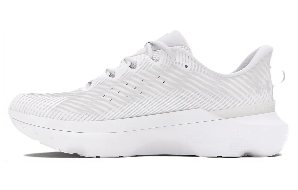 Under Armour Coverage Support Impact-Resistant Rebound Low-top Running Shoes Men's White