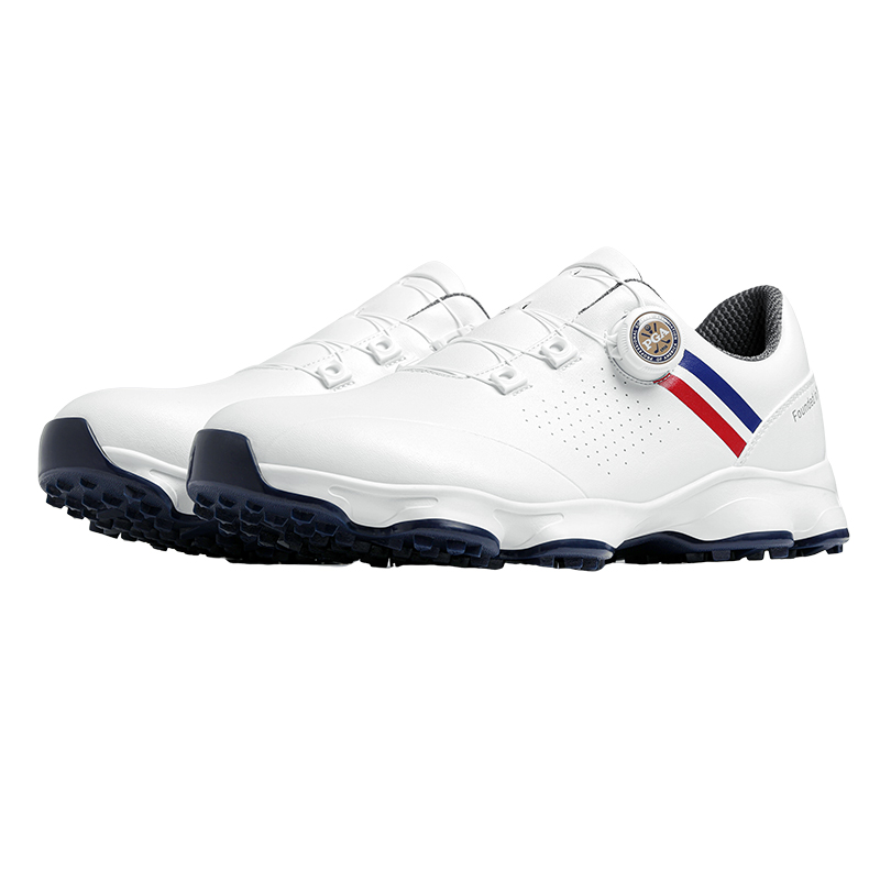 PGA Slip Resistant Abrasion Resistant Low top Golf Shoes Men’s White