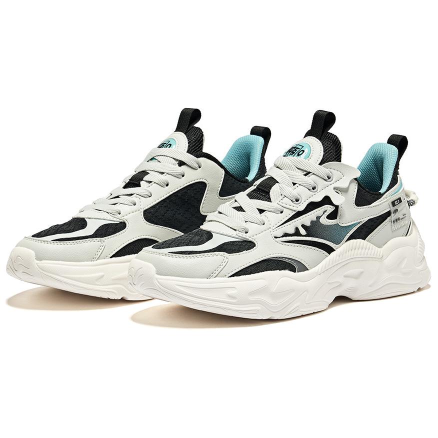 Erke Comfortable And Breathable Cushioning Abrasion Resistant Cushioning, Wear Resistant Low top Casual Running Shoes
