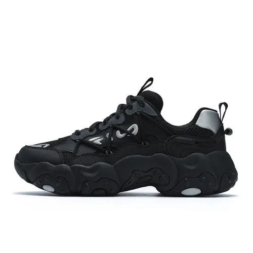 FILA FLUID 6 Textile, Synthetic Leather Low top Running Shoes Women's Black