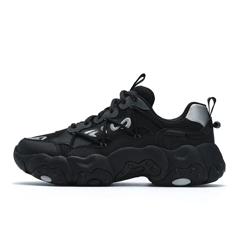FILA FLUID 6 Textile, Synthetic Leather Low top Running Shoes Women's Black