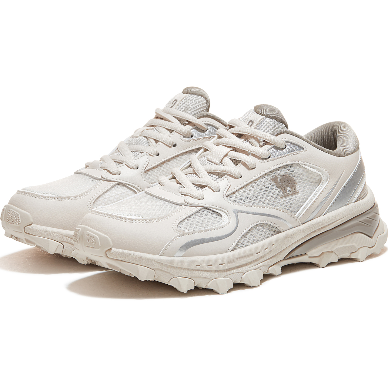 CAMEL Low top Casual Running Shoes Women’s Oat White