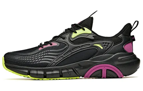 Anta Comfortable Cushioning Breathable Lightweight Abrasion Resistant Slip Resistant Low top Running Shoes Men's