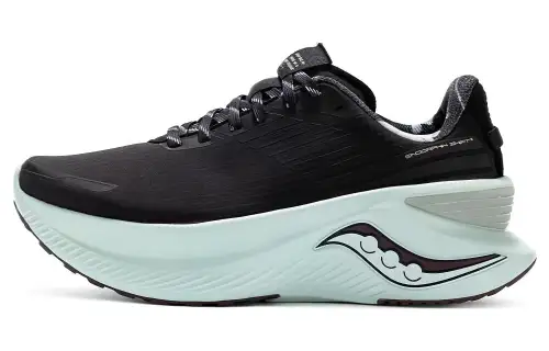 Saucony Endorphin Shift 3 Cushioning Slip Resistant Abrasion Resistant Low top Running Shoes Men's Black Green