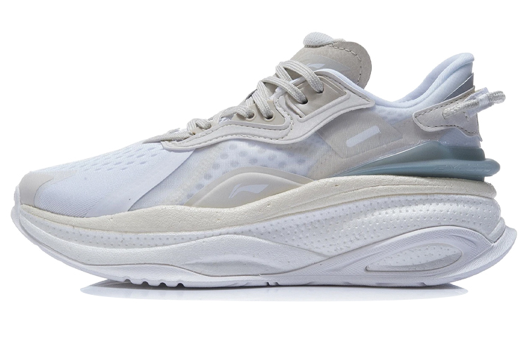 Li Ning Exceed 5 Slip Resistant, Abrasion Resistant, Lightweight Low top Running Shoes Women's White