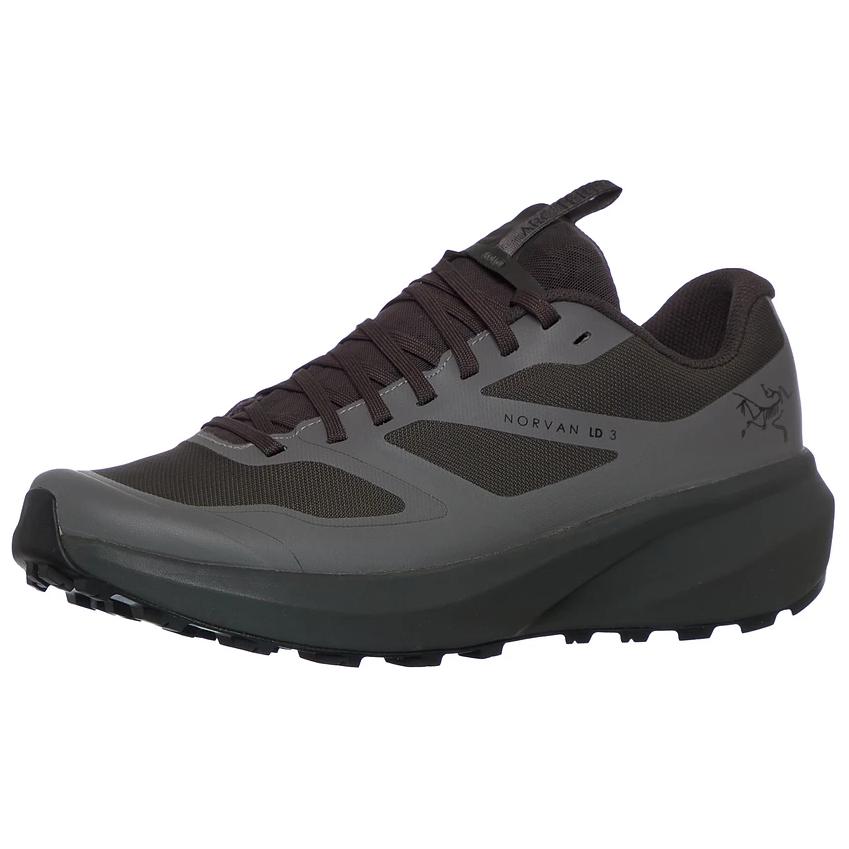 Arc’teryx Norvan LD 3 Slip Resistant, Waterproof, And Breathable Lightweight Low top Running Shoes Men’s Gray Black