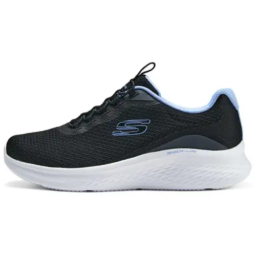 Skechers Cushioning Abrasion Resistant Breathable Low top Running Shoes Women's Black