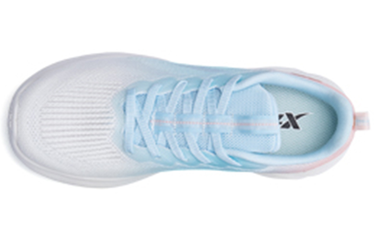 XTEP Cushioning Slip Resistant Abrasion Resistant Breathable Lightweight Low top Running Shoes Women’s Pink Blue Gray