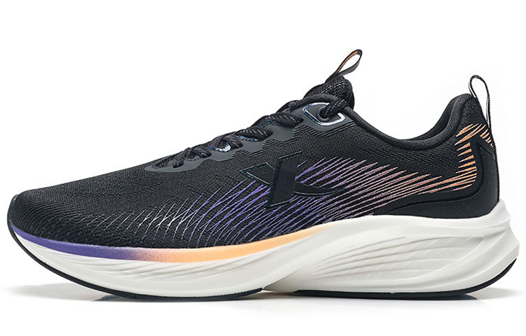 XTEP Cushioning Breathable Lightweight Low top Running Shoes Men’s Black