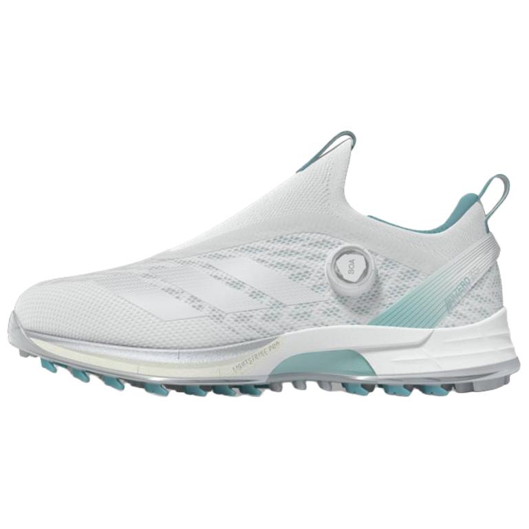 Adidas Adizero ZG Abrasion Resistant Low top Golf Shoes Women’s White Silver