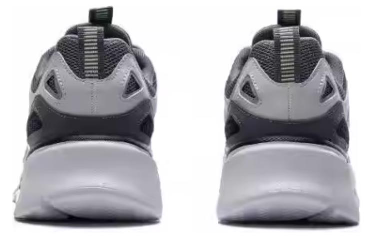 QIAODAN Slip Resistant Abrasion Resistant Low top Running Shoes Men’s Gray Silver