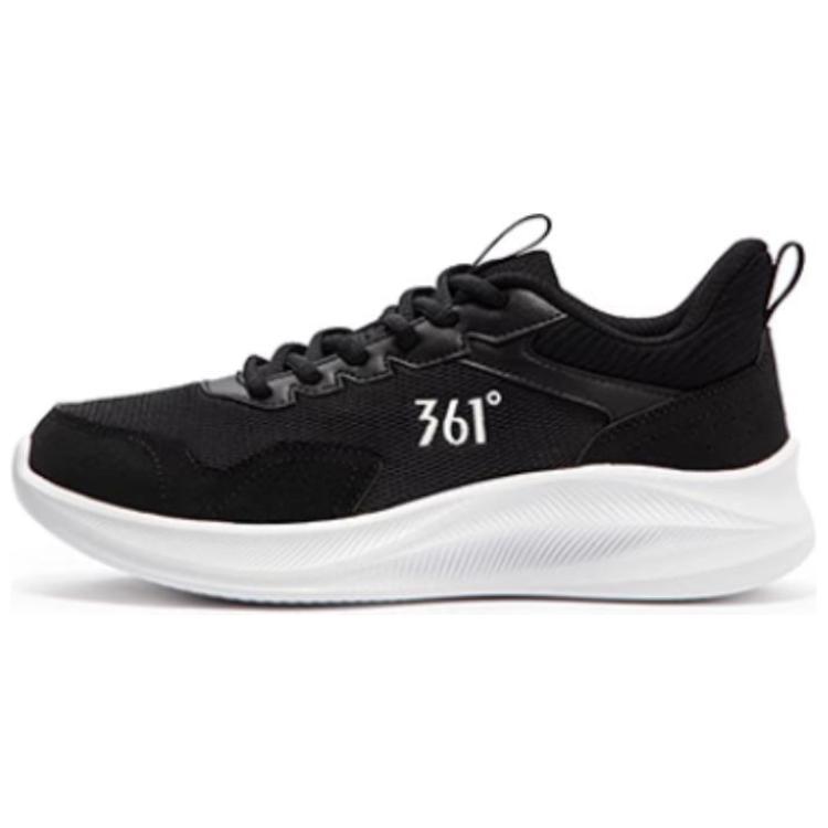 361° Comfortable Slip Resistant Abrasion Resistant Low top Running Shoes Women’s Black White