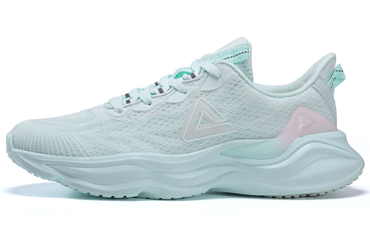 PEAK Casual Breathable And Lightweight Low top Running Shoes Women’s Gouache Green