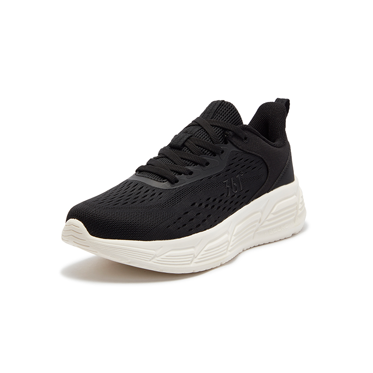 361° Slip Resistant, Abrasion Resistant, Breathable Low top Running Shoes Women’s Black White
