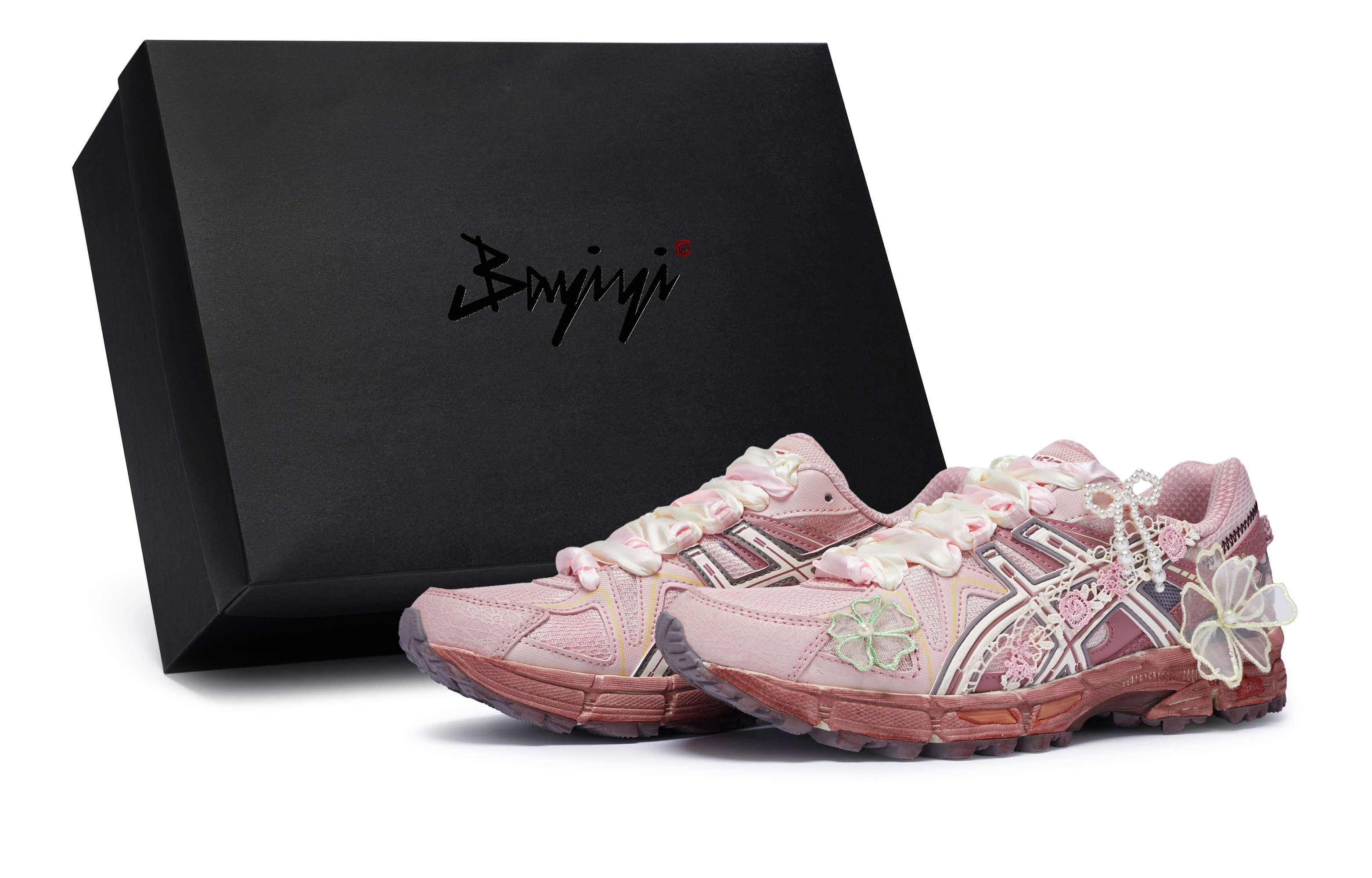 Asics Gel Kahana 8 Low top Running Shoes Women’s Pink White