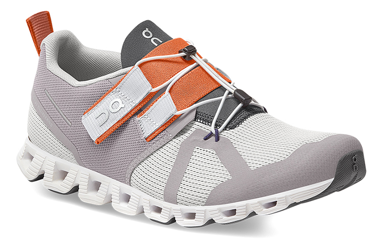 On Cloud Nexus Running Shoes Women’s Low Top Zinc Gray/Matte Red