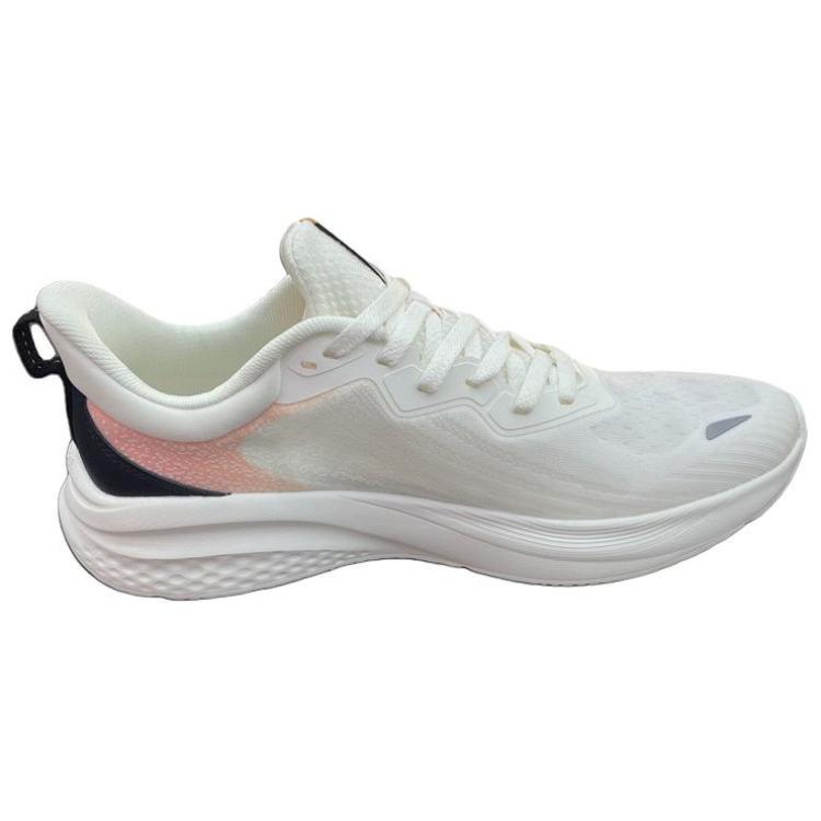 Erke Cushioning Breathable Lightweight Low top Running Shoes Men’s White Black