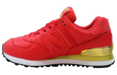 New Balance 574 'Gold Dip Red' Women's